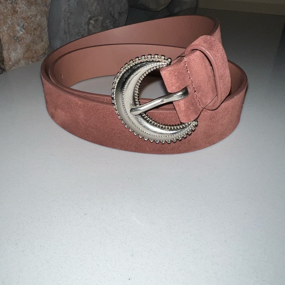 Loft Leather Denim Western Belt Size XS